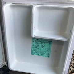 ノンフロン冷蔵庫42Lの画像