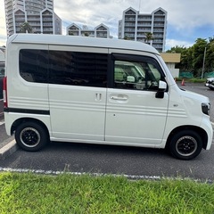 【個人】N-VAN ＋ファンスタイル　車検ほぼ２年付き　軽バン　売り切り　美品　軽貨物車　キャンプ　ソロキャンプ の画像