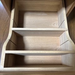 学習机　引き出し　キャビネットの画像