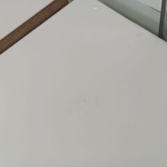 リユースのサカイ栃木店★ジモティ割あり★  棚 ホワイト W92×D29×H90.5 クリーニング済み TC10364の画像