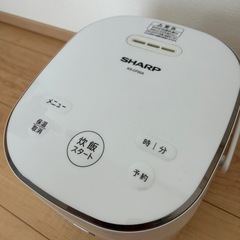 【ジャンク品】SHARP 炊飯器
の画像