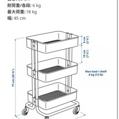 IKEAワゴン の画像