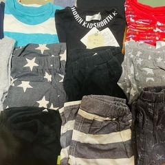 24着 男の子 夏服 110サイズ 半袖 半ズボン の画像