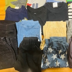 27着 男の子 110サイズ 冬服 長袖 長ズボン の画像