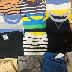 27着 男の子 110サイズ 冬服 長袖 長ズボン の画像