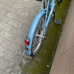 リサイクルショップどりーむ荒田店　No452 自転車　小径車　乗り降りしやすい低床フレーム　ライト付き♪の画像