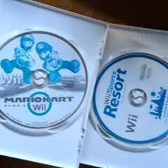 Wii本体とソフトの画像