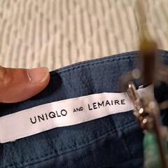 UNIQLO&LEMAIREズボンの画像