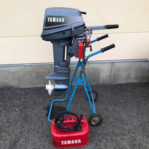 ヤマハ　船外機　6H6 6馬力　エンジン始動確認済み【11080707】