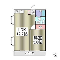💕初期費用「5万円」、エアコン付！一人暮らしカップルにおすすめ１...