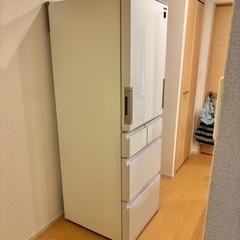 SHARP 冷蔵庫 400L SJ-G413G-W の画像