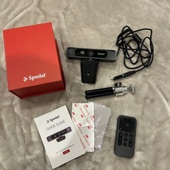 Spedal 4K ウェブカメラ 三脚・リモコン付属 美品の画像