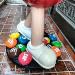 M & M s レア！店頭用ディスプレイの画像