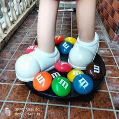 M & M s レア！店頭用ディスプレイの画像