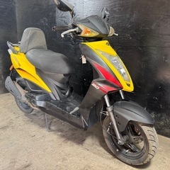 ★支払い総額3.5万円★買取強化中！査定無料♪キムコ アジリティ50RS サイスタ付き！ バッテリー新品！車格の大きい50cc！の画像