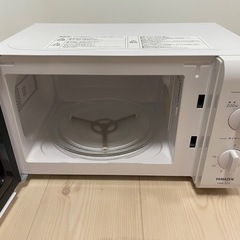 【美品】YAMAZEN 2019年製 電子レンジの画像