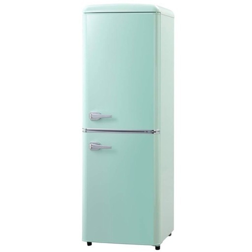 【美品】冷蔵庫2024年製アイリスオーヤマ　 レトロ