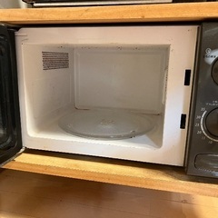 電子レンジ差し上げますの画像