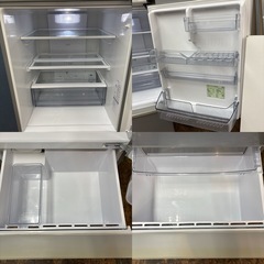 I667 🌈 ジモティー限定価格！ AQUA 冷蔵庫 (272L) 3ドア ⭐ 動作確認済 ⭐ クリーニング済の画像
