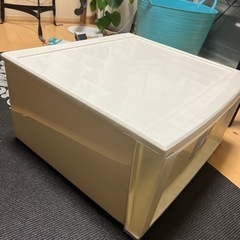 【白】押入れ収納・1段の画像