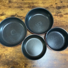 THERMOS 取っ手のとれるフライパン6点セット レッドの画像