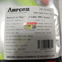 光ファイバーマルチケーブル om5 lclc 25mの画像