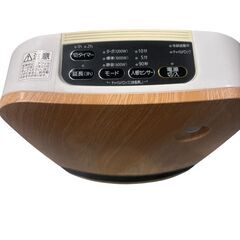 アイリスオーヤマ セラミック ファンヒーター KJCH-12TD5-NTM 2021年製 中古の画像