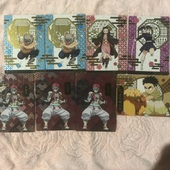 鬼滅の刃　銀だこ　カード