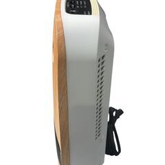 アイリスオーヤマ セラミック ファンヒーター KJCH-12TD5-NTM 2021年製 中古の画像