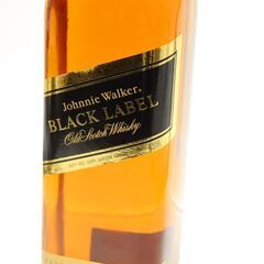 【ジョニーウォーカー】1000ml　ブラック　12年　ウイスキー　未開栓品の画像
