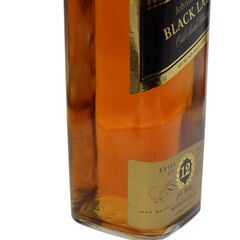 【ジョニーウォーカー】1000ml　ブラック　12年　ウイスキー　未開栓品の画像
