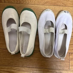 積み木　体育靴21cm, 20cmの画像