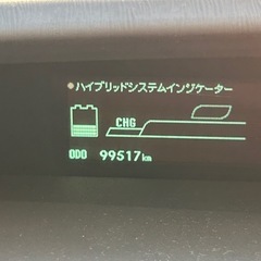 プリウス30 走行距離99517km の画像