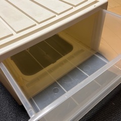 【白】押入れ収納・1段の画像