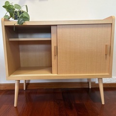 北欧風　ナチュラルウッド　テレビ台の画像