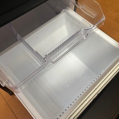 冷蔵庫　三菱　MR-P15C-BKの画像