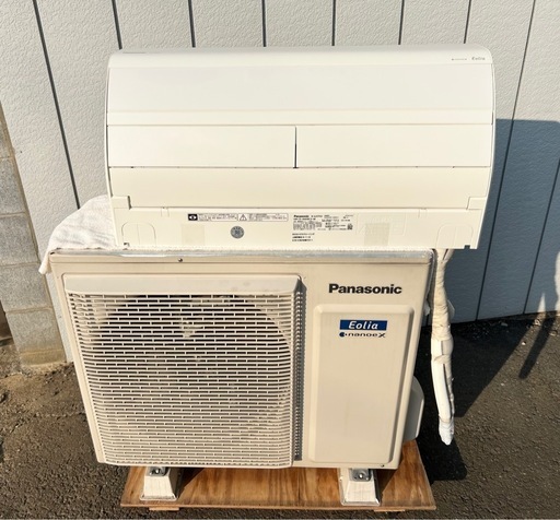 ■パナソニック エアコン 14畳用 エオリア 2019年製■Panasonic CS-X409C2-W■4.0kw 単相200V（エルバー型） 冷媒R32■ナノイーX エオリアAI スマートフォン対応