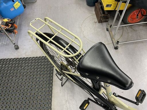 26インチ ６段変速 自転車　GENTILEZZA  シティサイクル ママチャリ 自転車 荷台 LEDライト 鍵 スタンド 札幌市手稲区