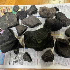 ADA 山水石と溶岩石 アクアリウムの画像
