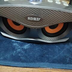 
SDRD スピーカー 充電式カラオケ グレー SD-306plusの画像