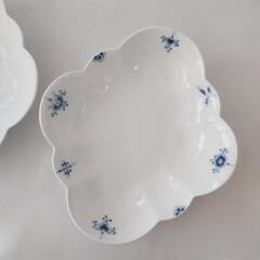 ROYAL COPENHAGEN フラワーボウル 2枚の画像