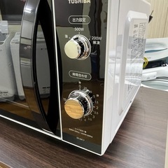 激安レンジ!! TOSHIBA 2019年 フラットタイプ!! ER-SM17(W)の画像
