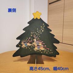 トールペイント 作品 クリスマスツリー サンタ 3点セットの画像