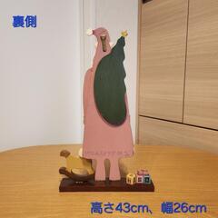 トールペイント 作品 クリスマスツリー サンタ 3点セットの画像