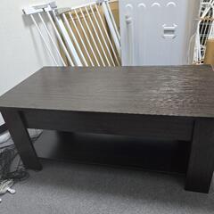 収納機能付 リフティングテーブルの画像