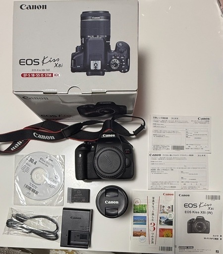 Canon EOS Kiss X8i✨自撮り　スマホ転送　手振れ補正