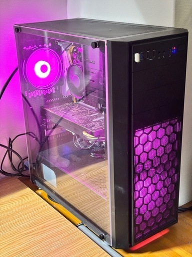 動作確認済ゲーミングPC (i7 7700/ SSD512GB/ GTX-1070/メモリ16GB) 周辺機器付き