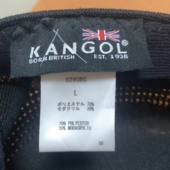 KANGOLハンチングキャップの画像