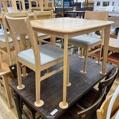 ダイニング３点セット ナチュラル×グレー のご紹介です！の画像