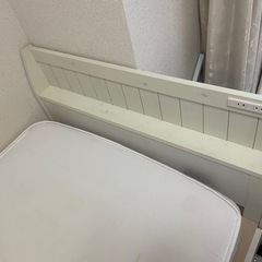 シングルベッドフレーム　ニトリ　の画像